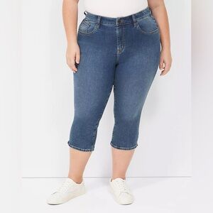 NEW | Lane Bryant | Signature Fit High-Rise Pedal Jean